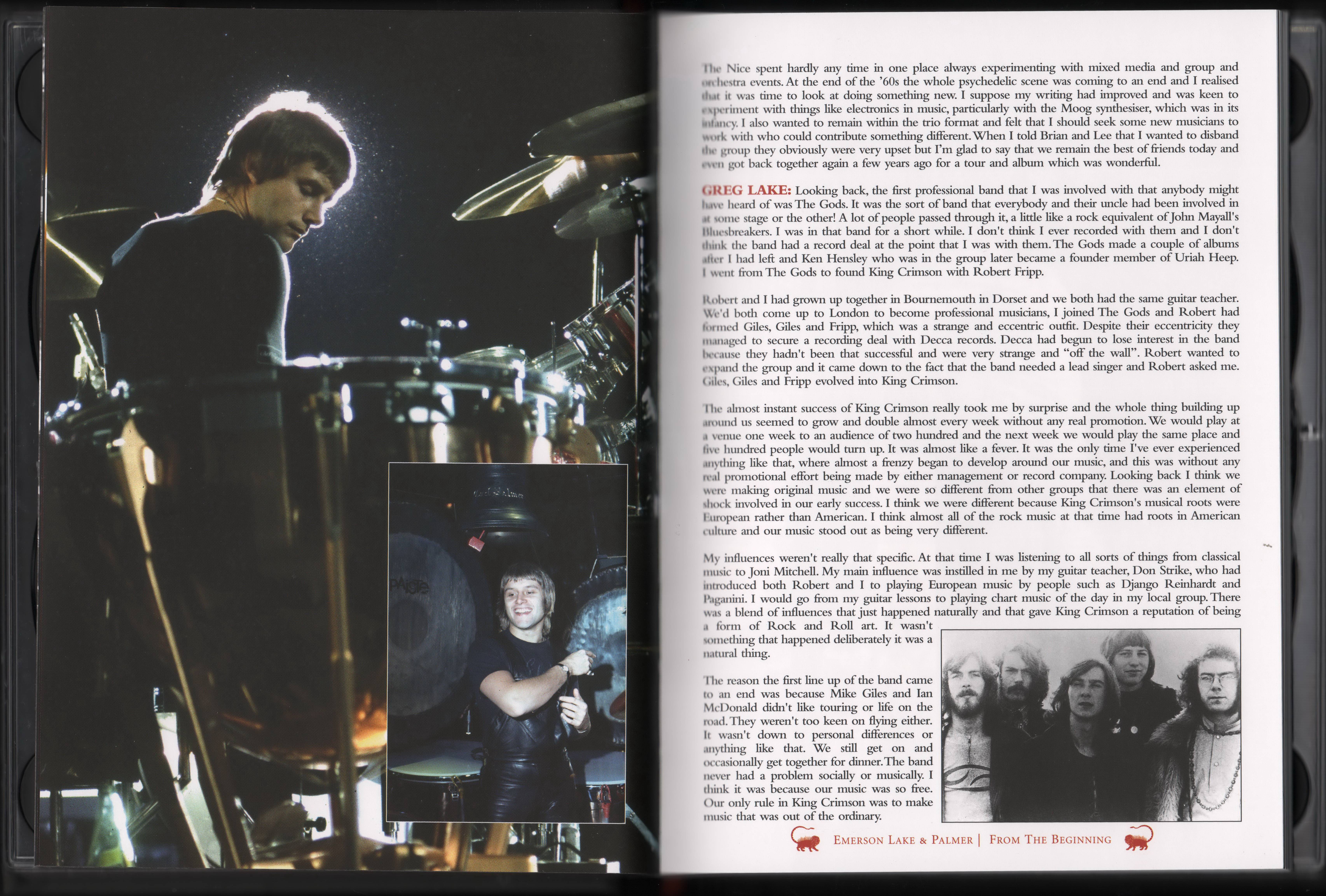 Emerson, Lake and Palmer From the Beginning [Booklet04 aus]